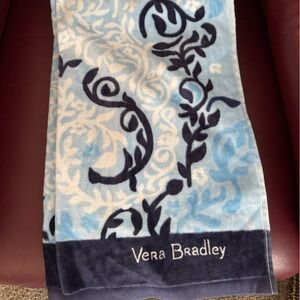 Vera Bradley Blue and White Beach Towel